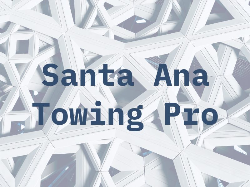 Santa Ana Towing Pro