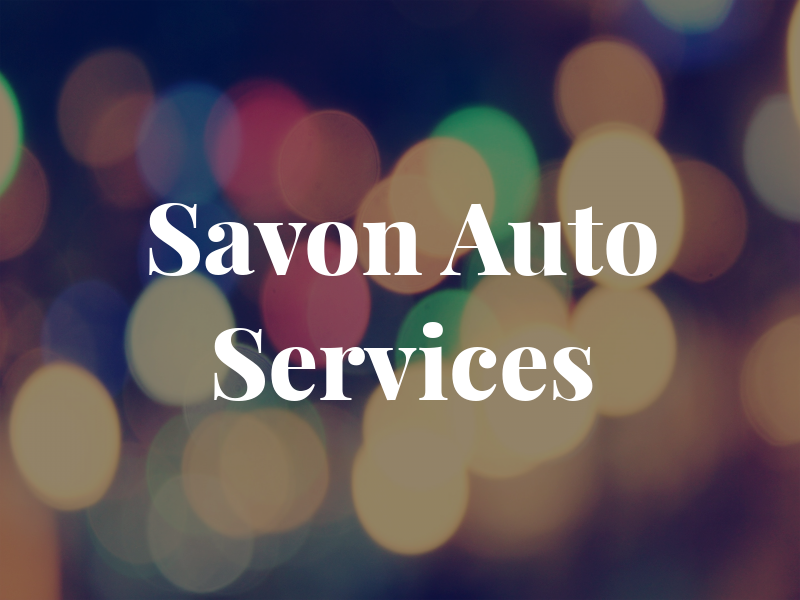 Savon Auto Services