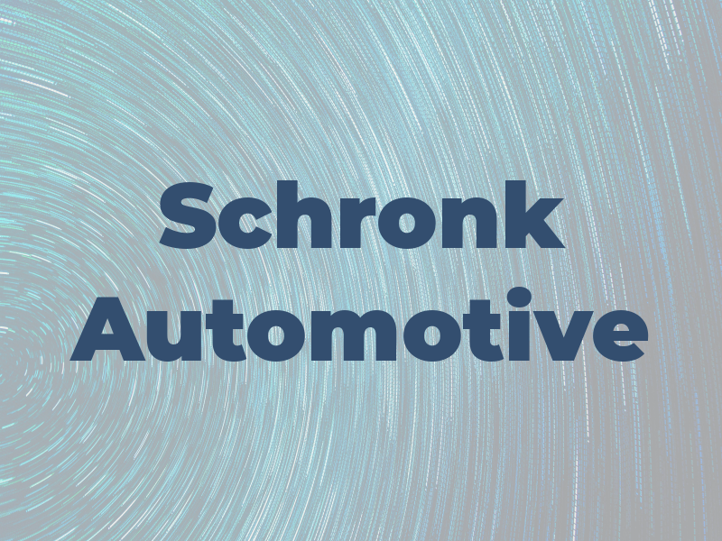 Schronk Automotive
