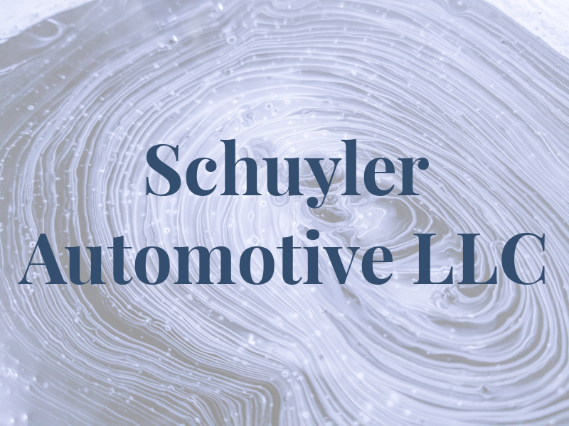 Schuyler Automotive LLC