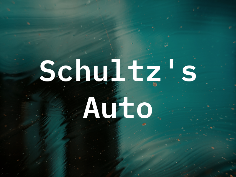 Schultz's Auto