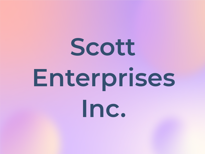 Scott Enterprises Inc.