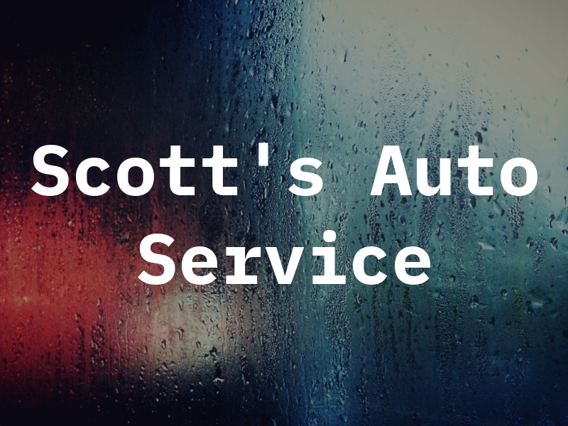 Scott's Auto Service
