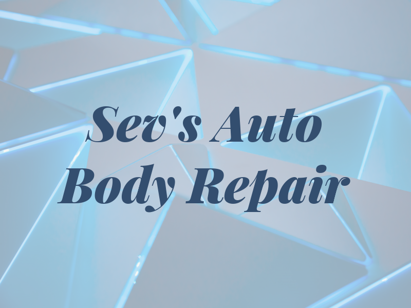 Sev's Auto Body Repair