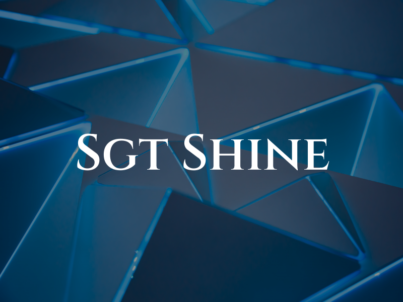 Sgt Shine