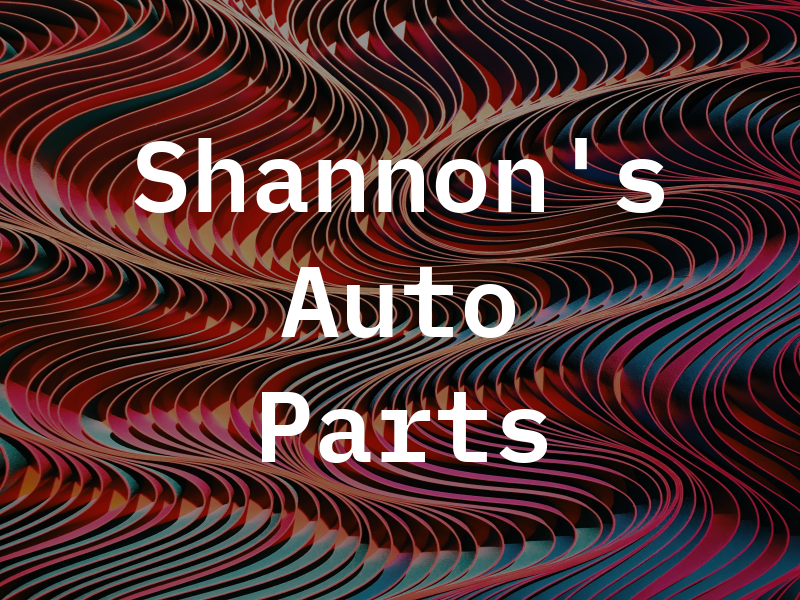 Shannon's Auto Parts