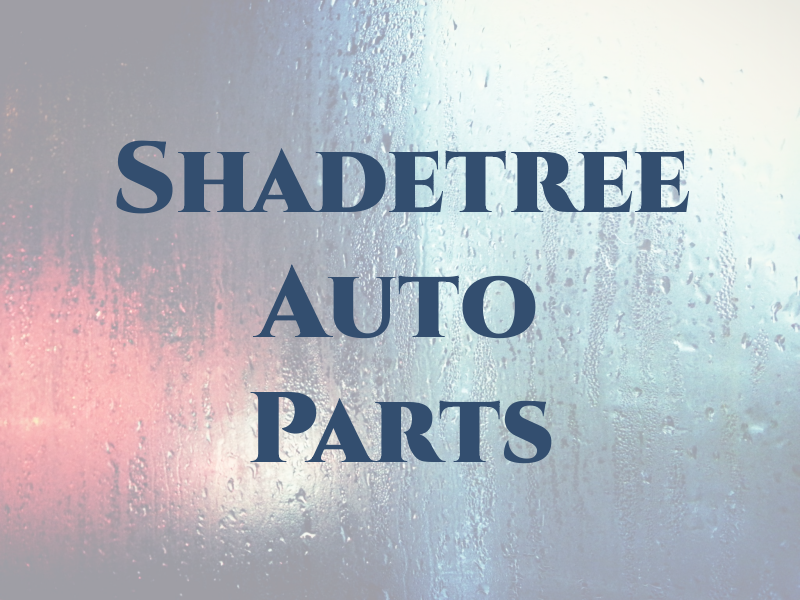 Shadetree Auto Parts