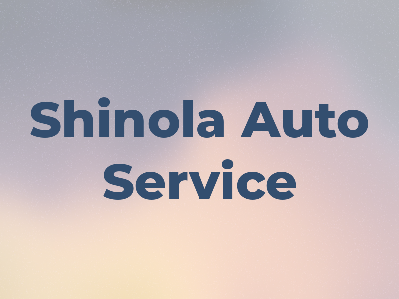 Shinola Auto Service