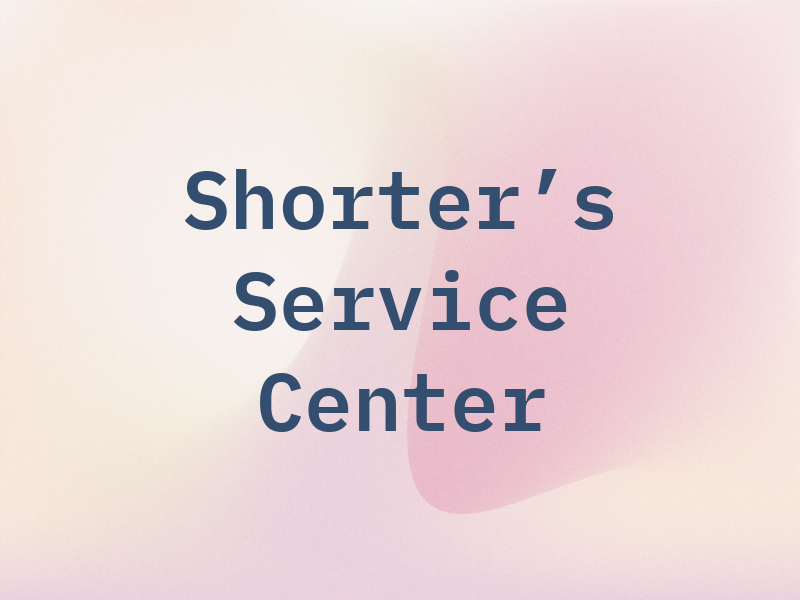 Shorter's Service Center