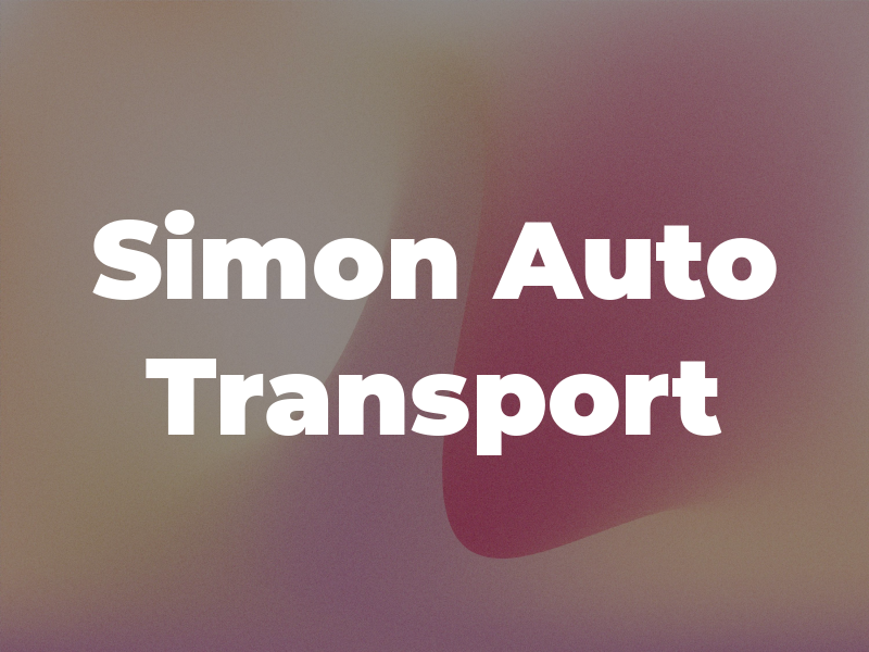 Simon Auto Transport