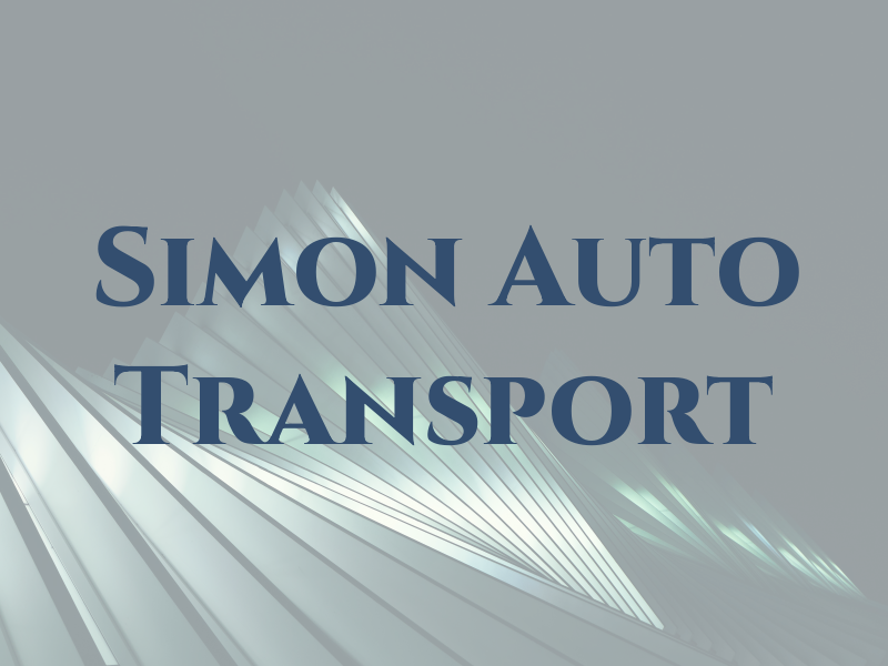 Simon Auto Transport