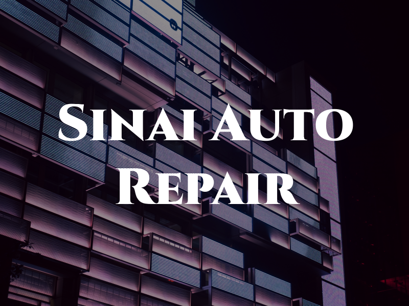 Sinai Auto Repair