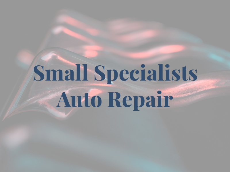 Small Car Specialists / SCS Auto Repair