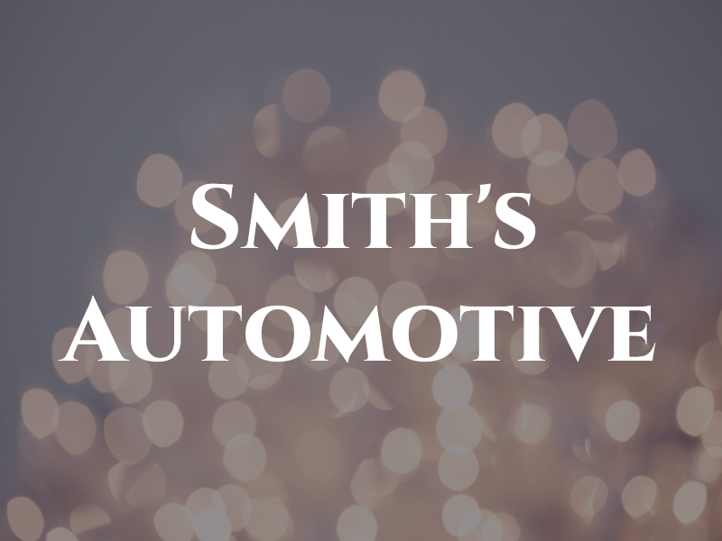 Smith's Automotive