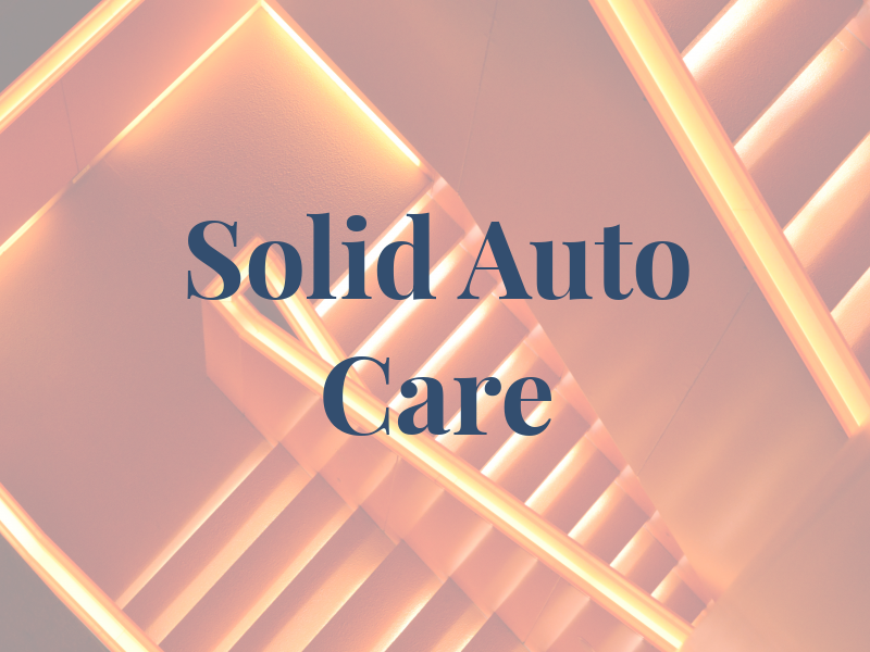 Solid Auto Care