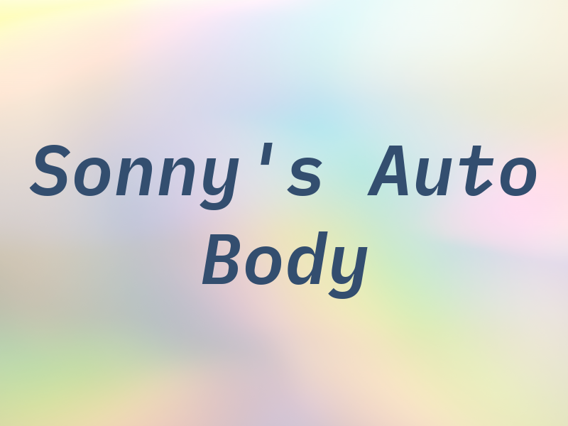 Sonny's Auto Body