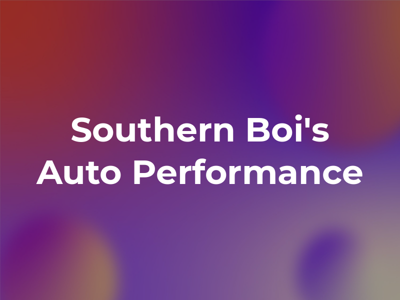 Southern Boi's Auto Performance LLC