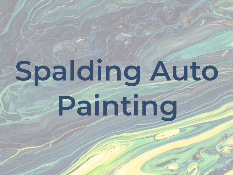 Spalding Auto Painting