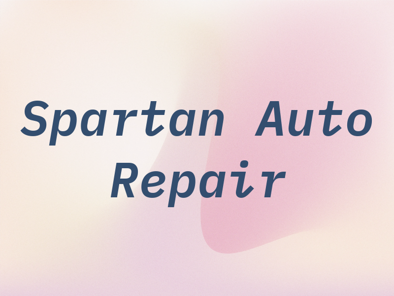 Spartan Auto Repair