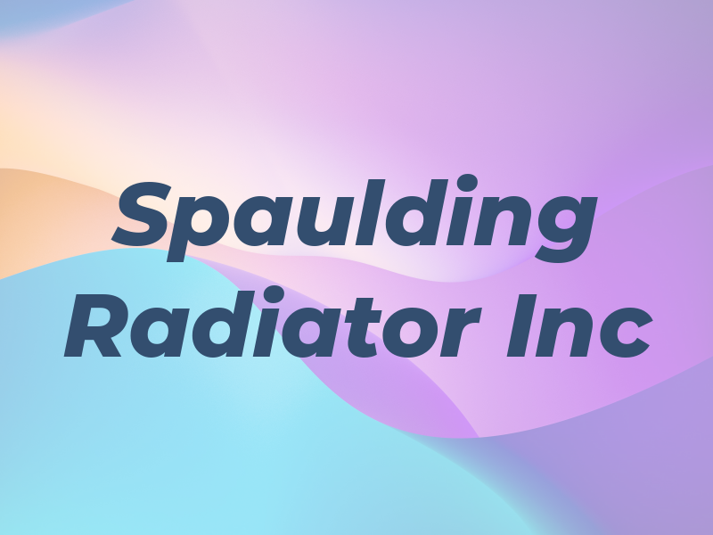 Spaulding Radiator Inc