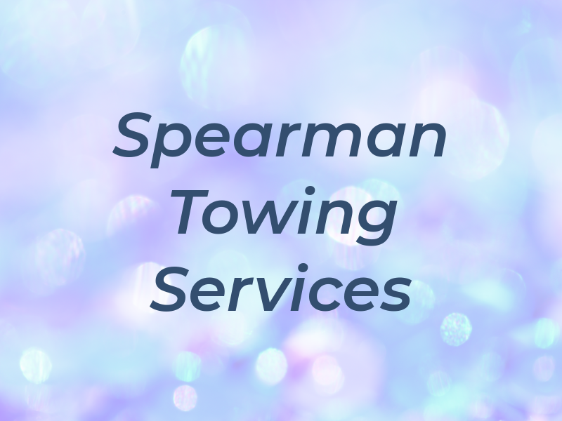 Spearman Towing Services