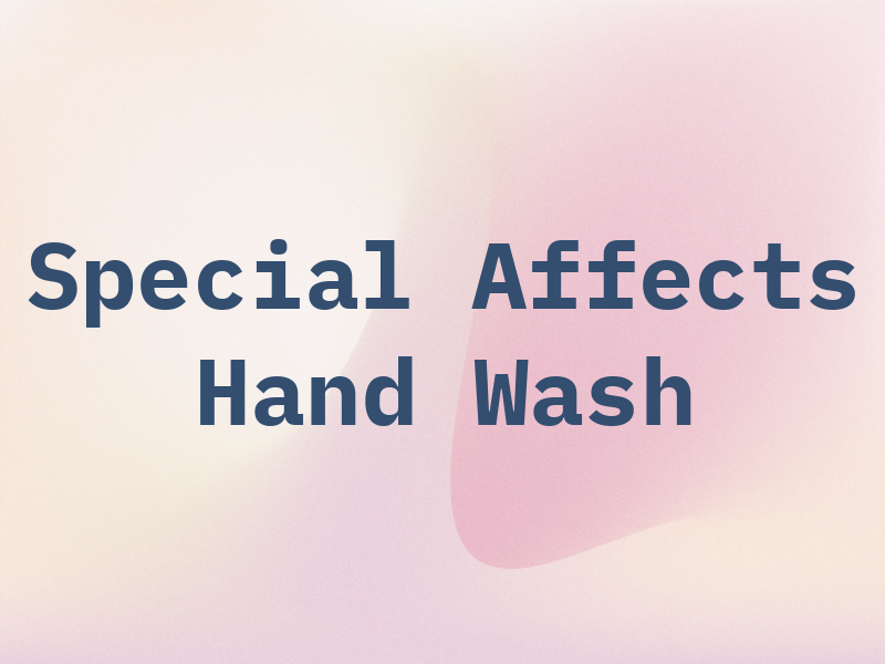 Special Affects Hand Car Wash