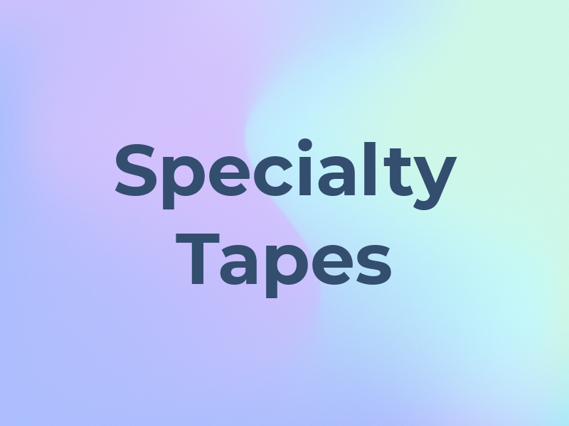 Specialty Tapes