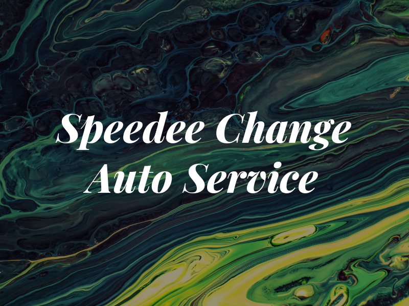 Speedee Oil Change & Auto Service