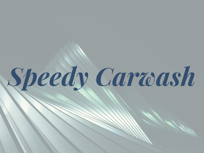 Speedy Carwash