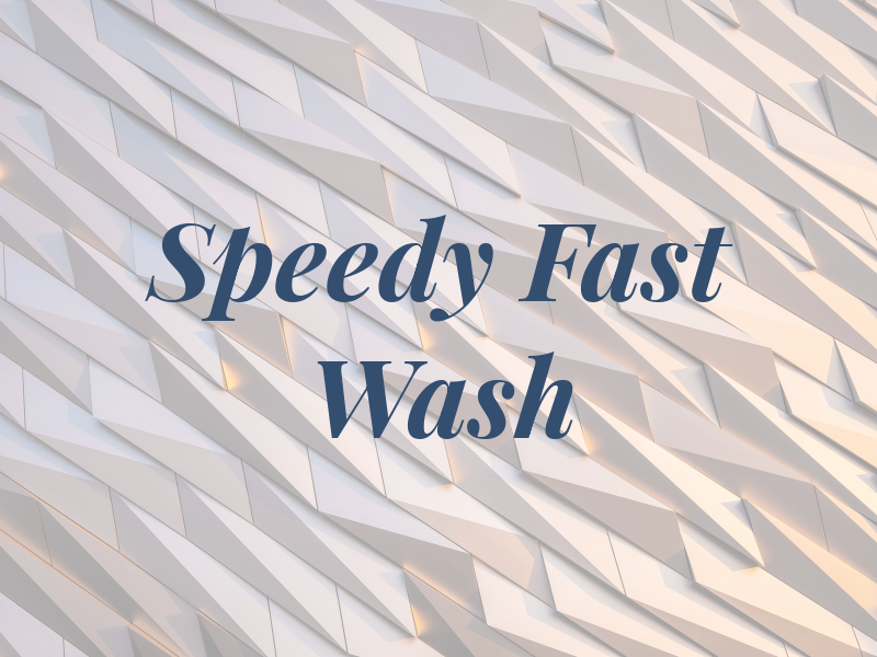 Speedy Fast Car Wash