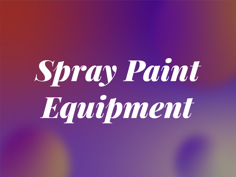 Spray Paint & Equipment Co