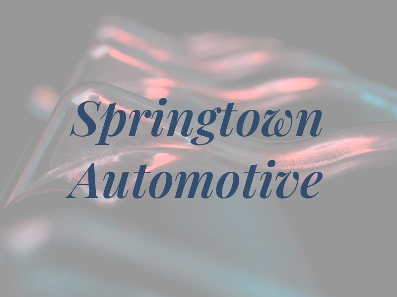 Springtown Automotive