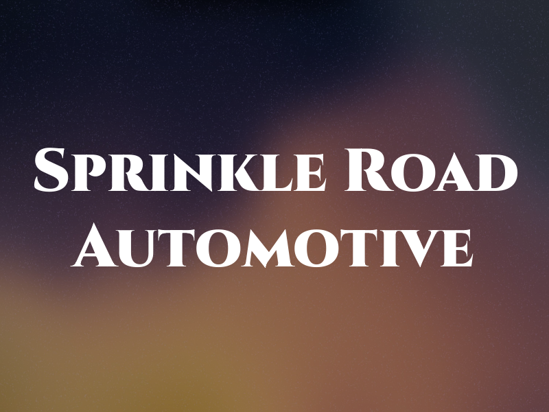 Sprinkle Road Automotive