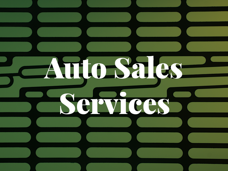 T & R Auto Sales & Services