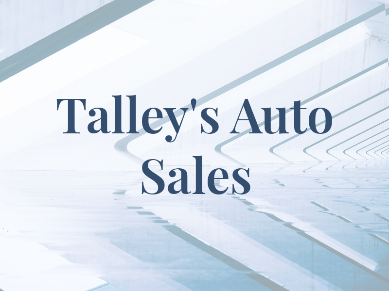 Talley's Auto Sales