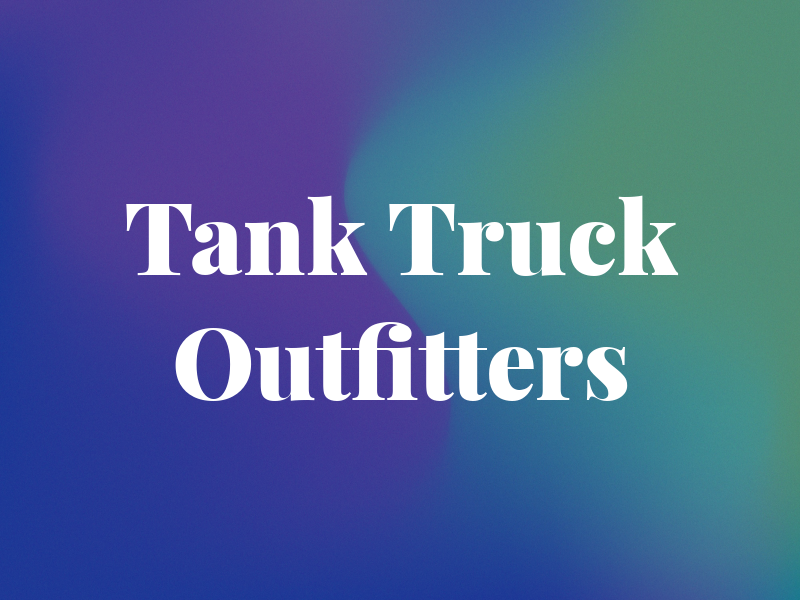 Tank Truck Outfitters