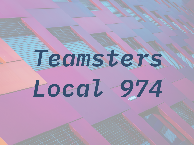 Teamsters Local 974