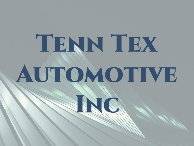 Tenn Tex Automotive Inc