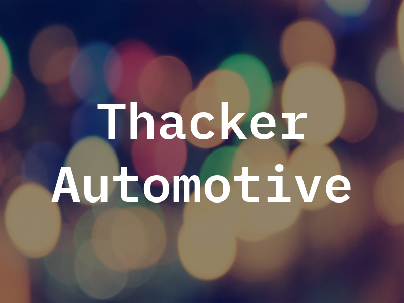 Thacker Automotive