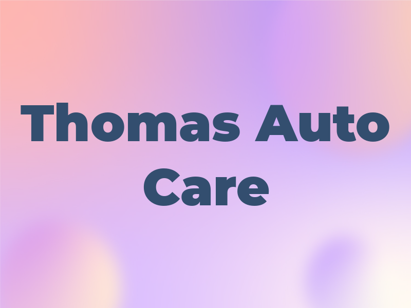 Thomas Auto Care