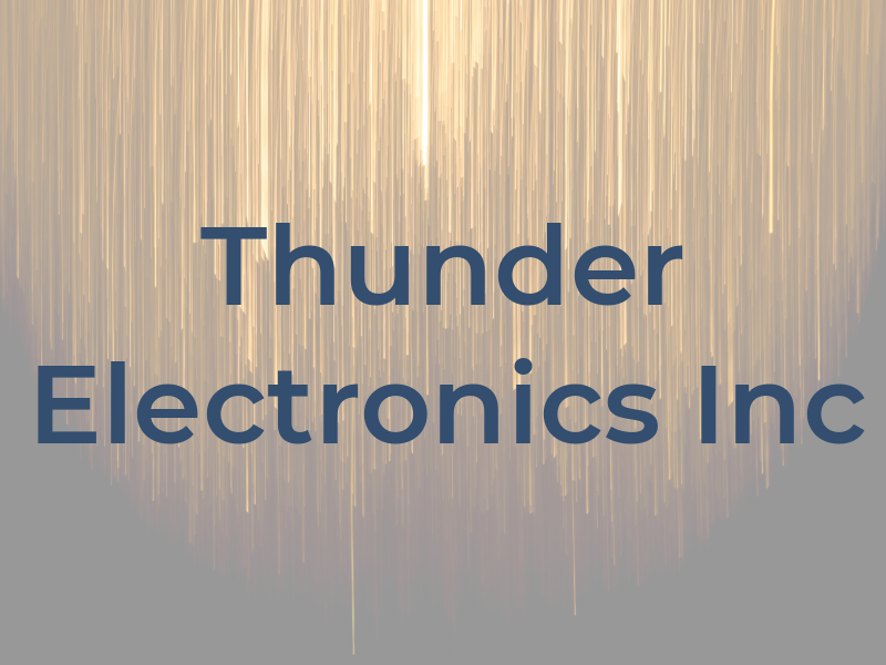 Thunder Electronics Inc