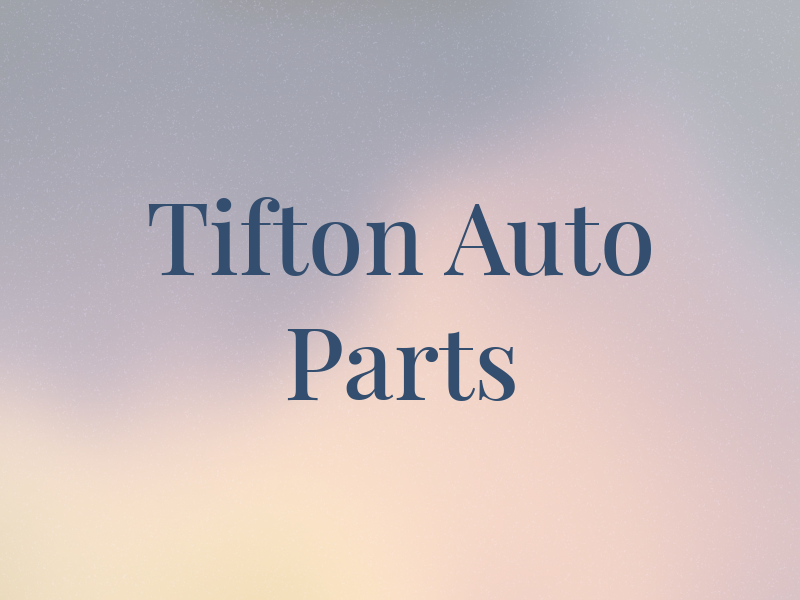Tifton Auto Parts