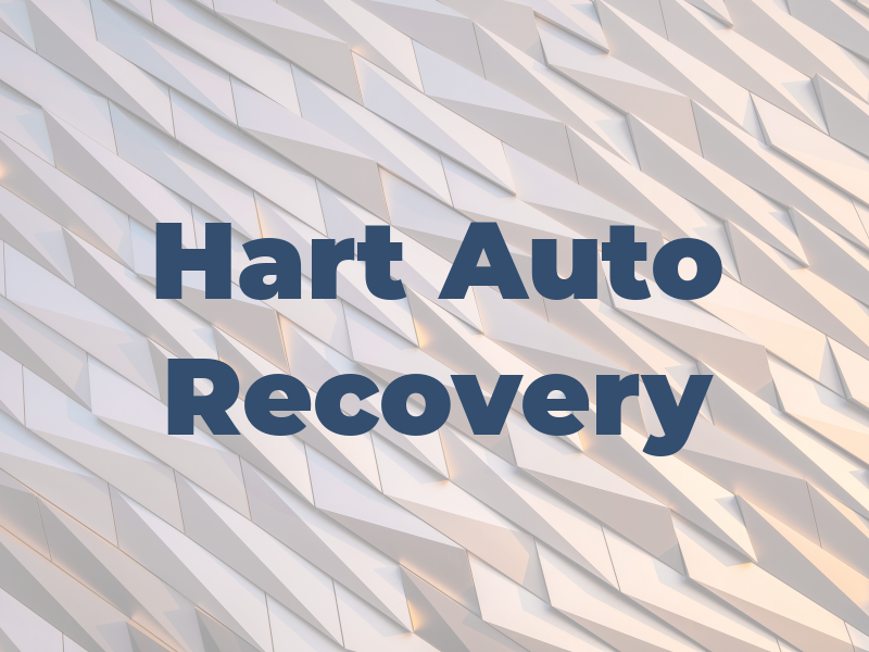 Tim Hart Auto Recovery