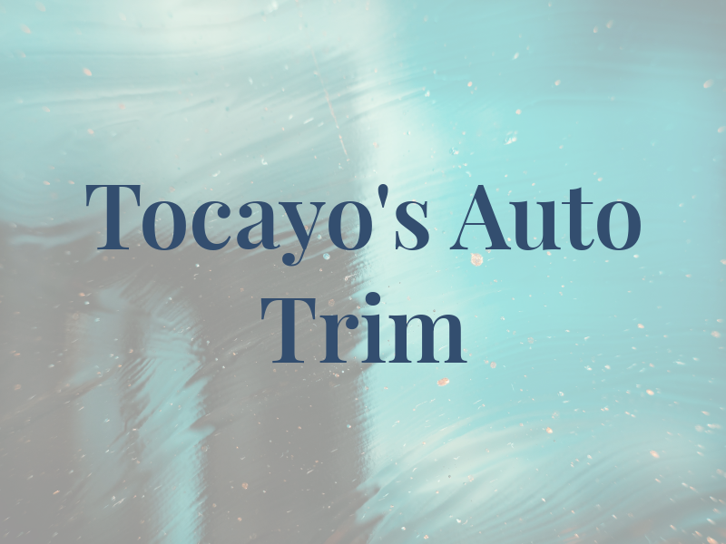 Tocayo's Auto Trim