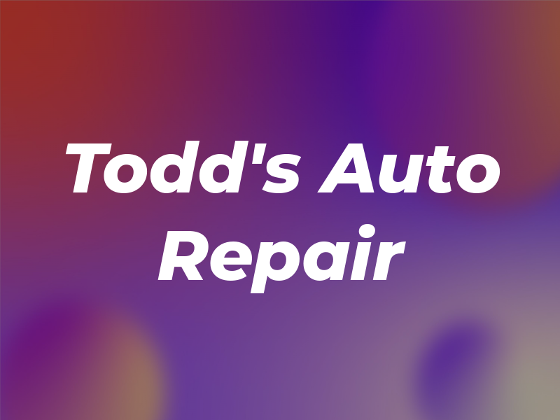 Todd's Auto Repair