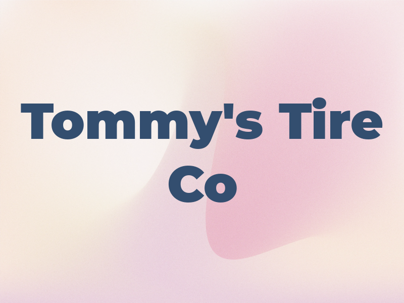 Tommy's Tire Co