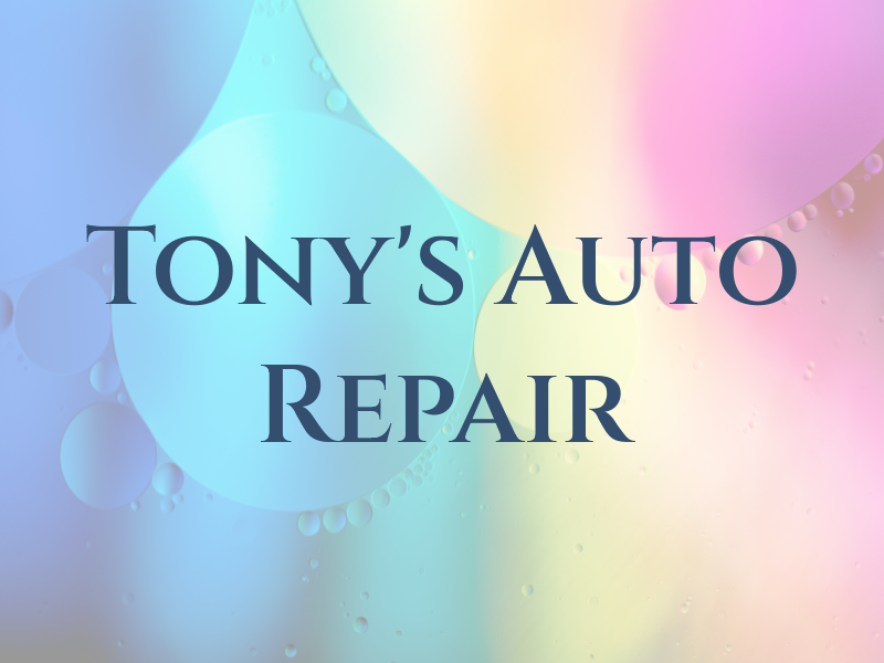 Tony's Auto Repair