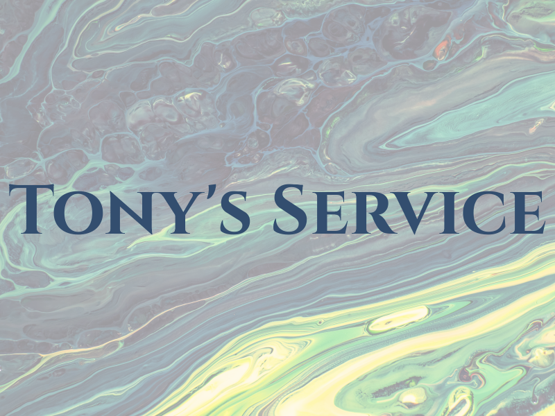Tony's Service