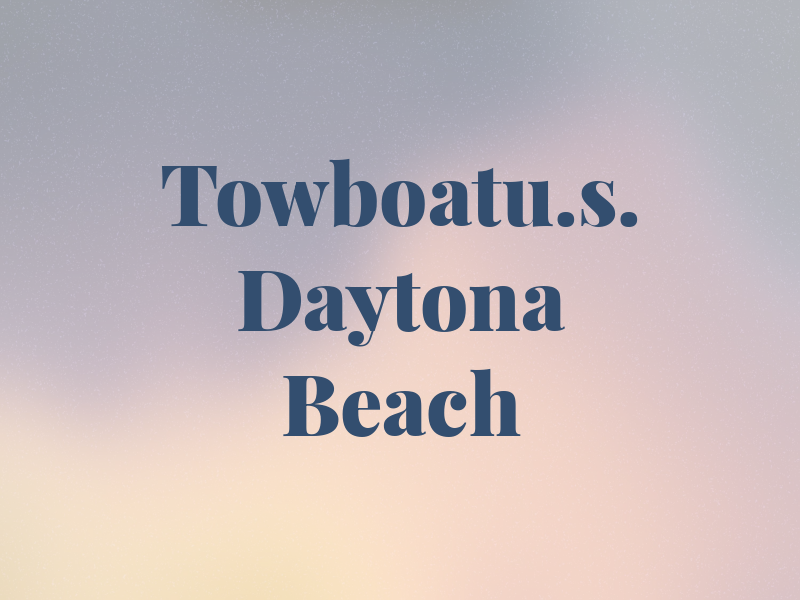 Towboatu.s. Daytona Beach