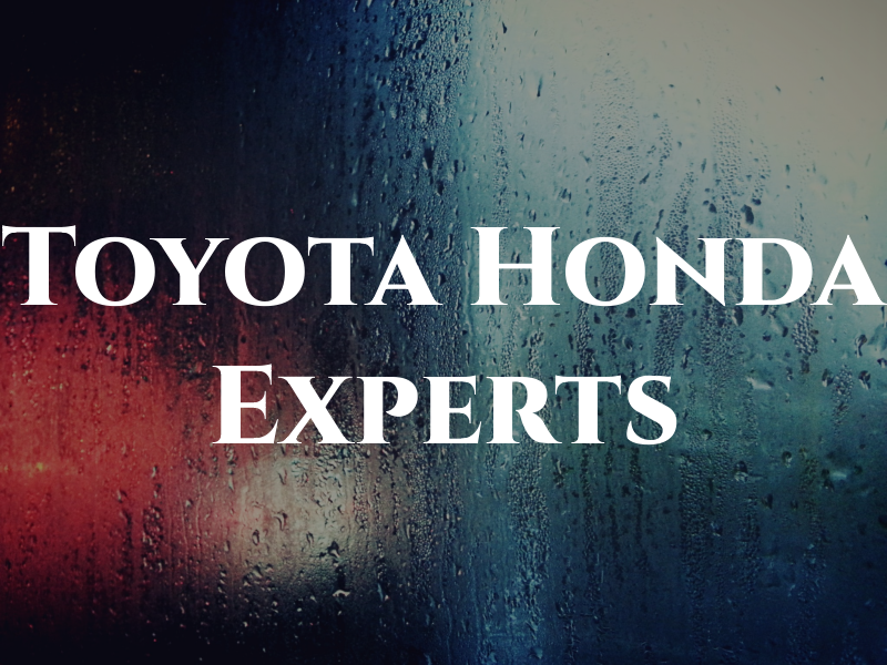Toyota Honda Experts